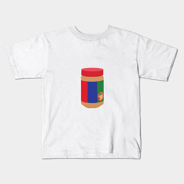 Peanut butter Kids T-Shirt by Artofcuteness